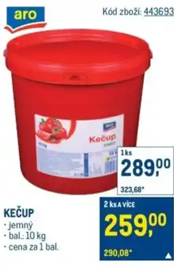 Makro Kečup nabídka