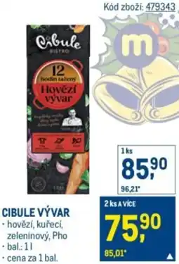 Makro Cibule vývar nabídka