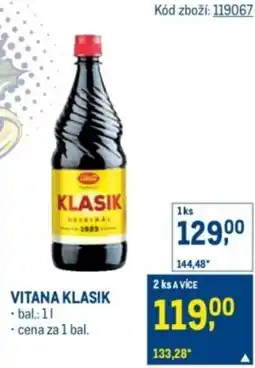 Makro Vitana klasik nabídka