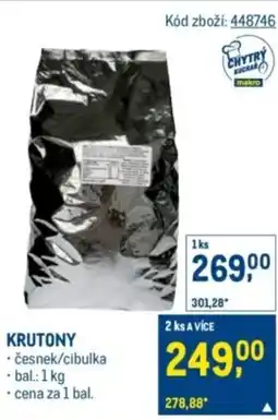 Makro Krutony nabídka