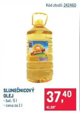 Makro Slunečnicový olej nabídka