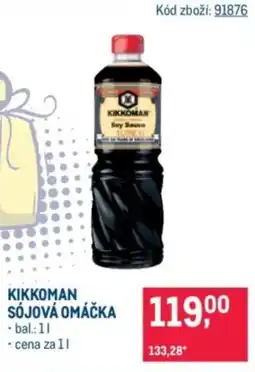 Makro Kikkoman sójová omáčka nabídka