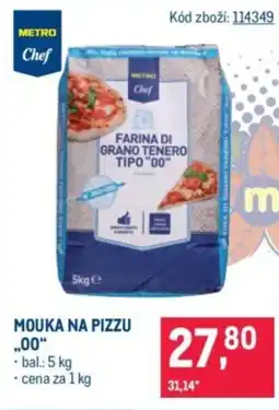 Makro Metro Chef Mouka na pizzu 00 nabídka