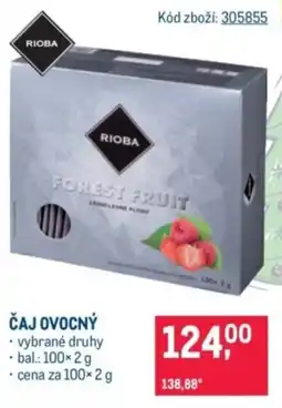 Makro Čaj ovocný nabídka