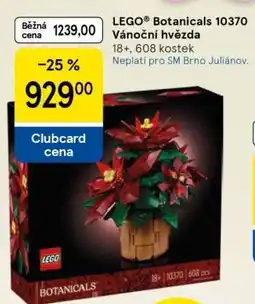 Tesco LEGO Botanicals 10370 Vánoční hvězda nabídka
