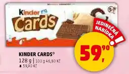 Penny Market KINDER CARDS nabídka