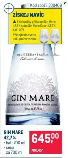Makro Gin mare 42.7% nabídka