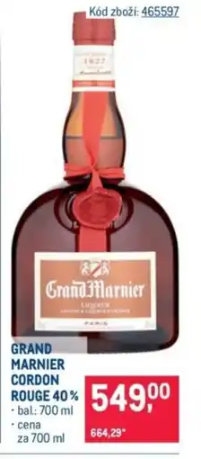Makro Grand marnier cordon rouge 40% nabídka