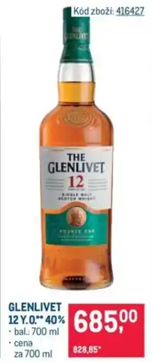 Makro Glenlivet 12 y.o nabídka