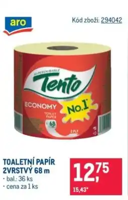 Makro Toaletní papír 2vrstvý nabídka