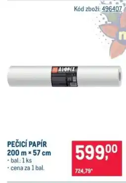 Makro Pečicí papír nabídka