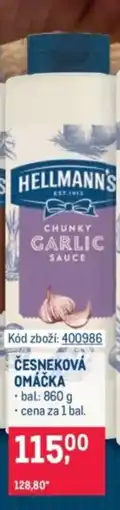 Makro HELLMANN'S Česneková omáčka nabídka