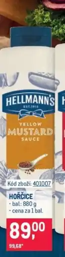 Makro HELLMANN'S Hořčice nabídka