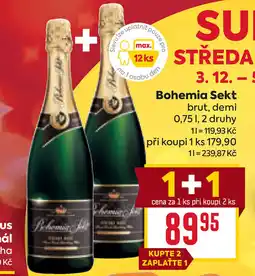 Billa Bohemia Sekt nabídka