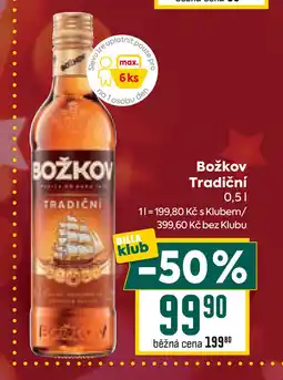 Billa Božkov Tradiční nabídka