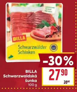 Billa BILLA Schwarzwaldská šunka nabídka