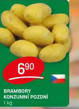 Flop Brambory konzumní pozdní nabídka