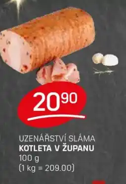 Flop Uzenářství sláma Kotleta v županu nabídka