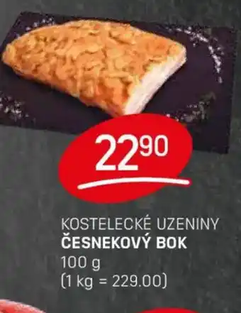 Flop Kostelecké uzeniny Česnekový bok nabídka