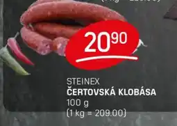 Flop Steinex Čertovská klobása nabídka