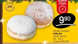 Flop Různé pekárny Kobliha nabídka