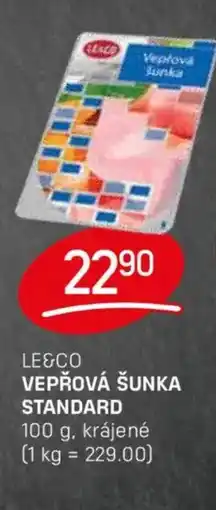Flop Le&Co Vepřová šunka standard nabídka