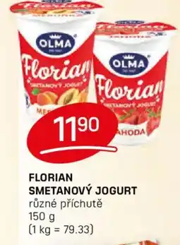 Flop OLMA Florian smetanový jogurt nabídka