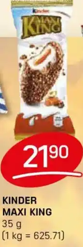Flop Kinder Maxi king nabídka