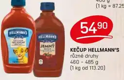 Flop HELLMANN'S Kečup nabídka
