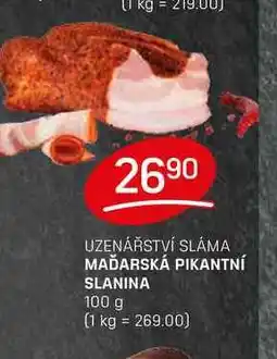 Flop MAĎARSKÁ PIKANTNÍ SLANINA 100 g nabídka