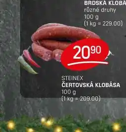 Flop ČERTOVSKÁ KLOBÁSA 100 g nabídka