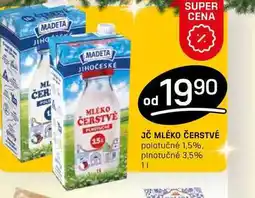 Flop JČ MLÉKO ČERSTVÉ polotučné 1,5% 1l nabídka