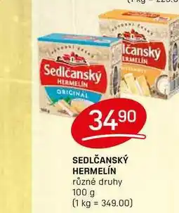 Flop SEDLČANSKÝ HERMELÍN různé druhy 100 g nabídka