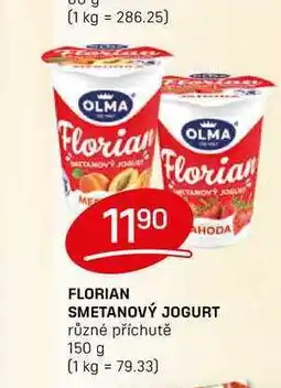 Flop FLORIAN SMETANOVÝ JOGURT různé příchutě 150 g nabídka