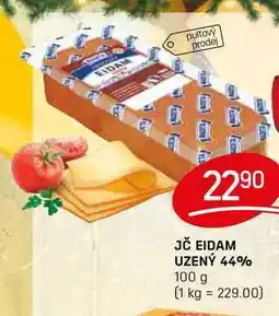 Flop JČ EIDAM UZENÝ 44% 100 g nabídka