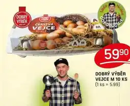 Flop DOBRÝ VÝBĚR VEJCE M 10 KS nabídka