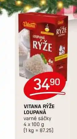 Flop VITANA RÝŽE LOUPANÁ varné sáčky 4 x 100 g nabídka