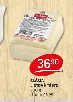 Flop SLÁMA LISTOVÉ TĚSTO 400 g nabídka