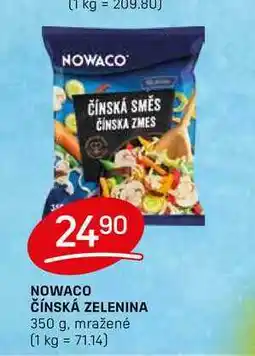 Flop NOWACO ČÍNSKÁ ZELENINA 350 g, mražené nabídka