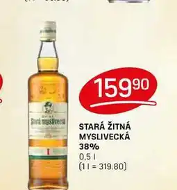 Flop STARÁ ŽITNÁ MYSLIVECKÁ 38% 0,5l nabídka