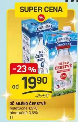 Flop JČ MLÉKO ČERSTVÉ 1l nabídka