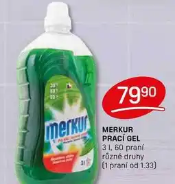 Flop MERKUR PRACÍ GEL 3l nabídka