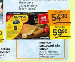 Flop NOWACO OBALOVANÝ SÝR GOUDA 200 g nabídka