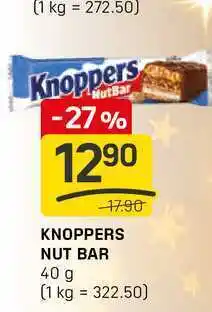Flop KNOPPERS NUT BAR 40 g nabídka