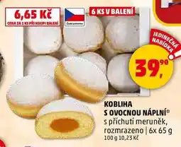 Penny Market KOBLIHA S OVOCNOU NÁPLNÍ, 6x 65 g nabídka