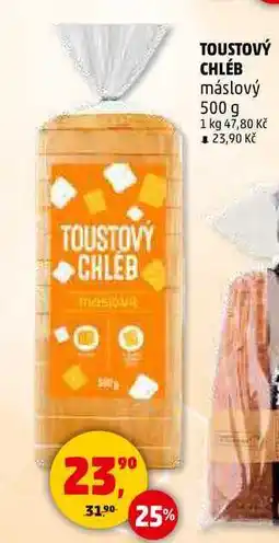 Penny Market TOUSTOVÝ CHLÉB, 500 g nabídka