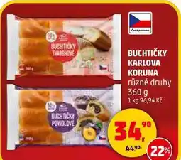 Penny Market BUCHTIČKY KARLOVA KORUNA, 360 g nabídka