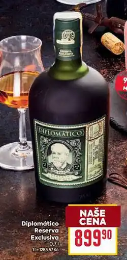 Billa Diplomático Reserva Exclusiva 0,7l nabídka