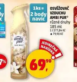 Penny Market OSVĚŽOVAČ VZDUCHU AMBI PUR, 185 ml nabídka