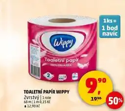 Penny Market TOALETNÍ PAPÍR WIPPY, 1 role nabídka